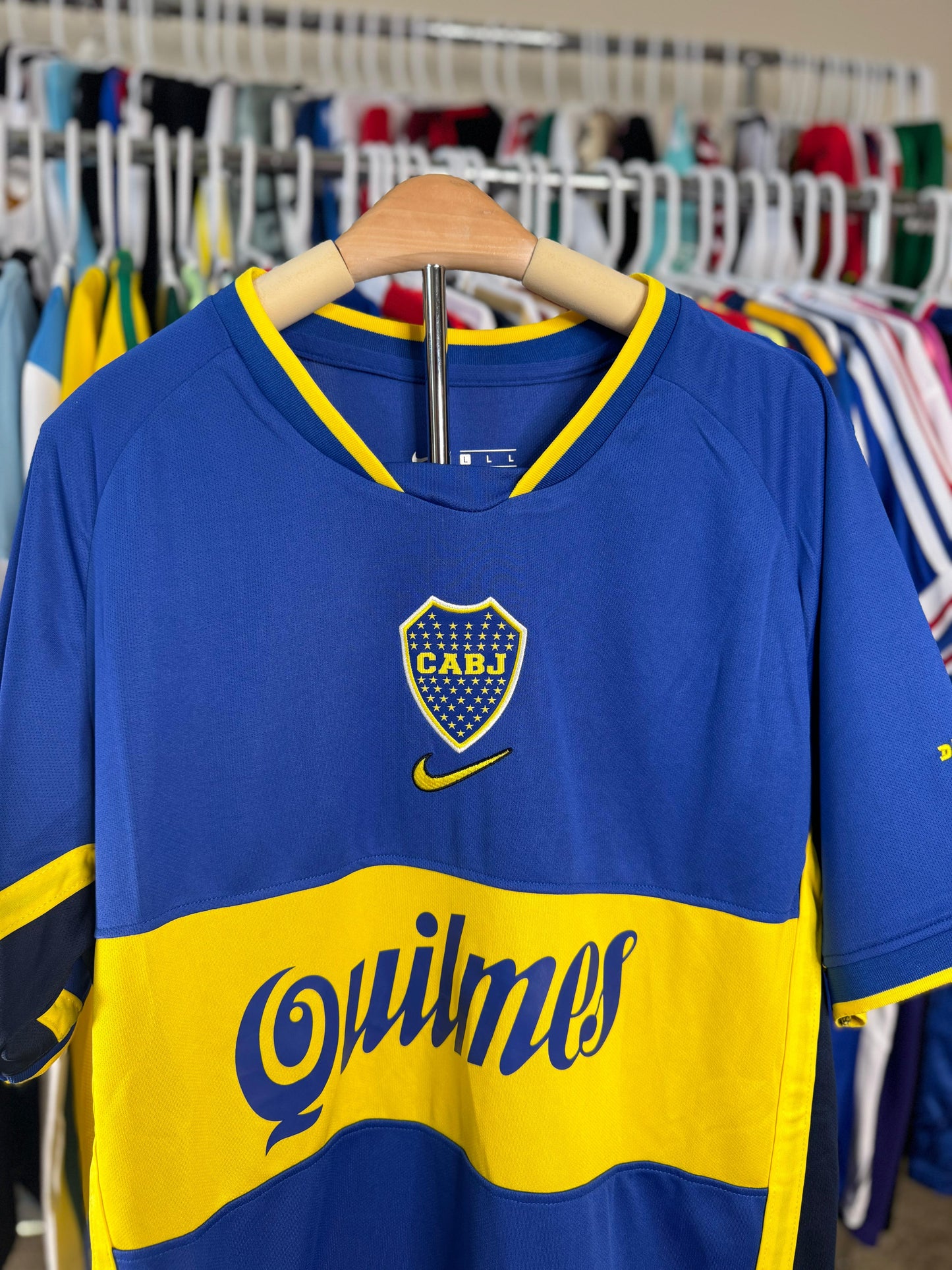Boca Juniors 2001/2002 home