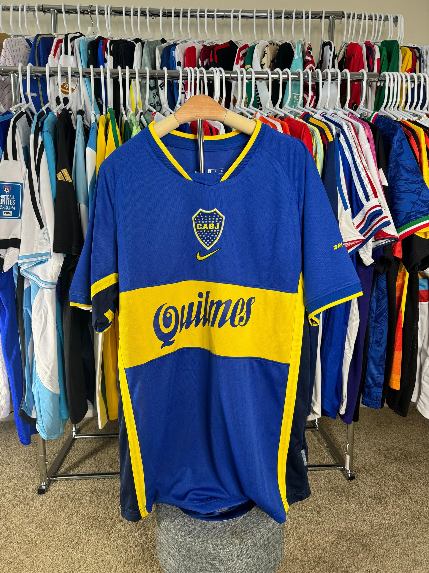 Boca Juniors 2001/2002 home
